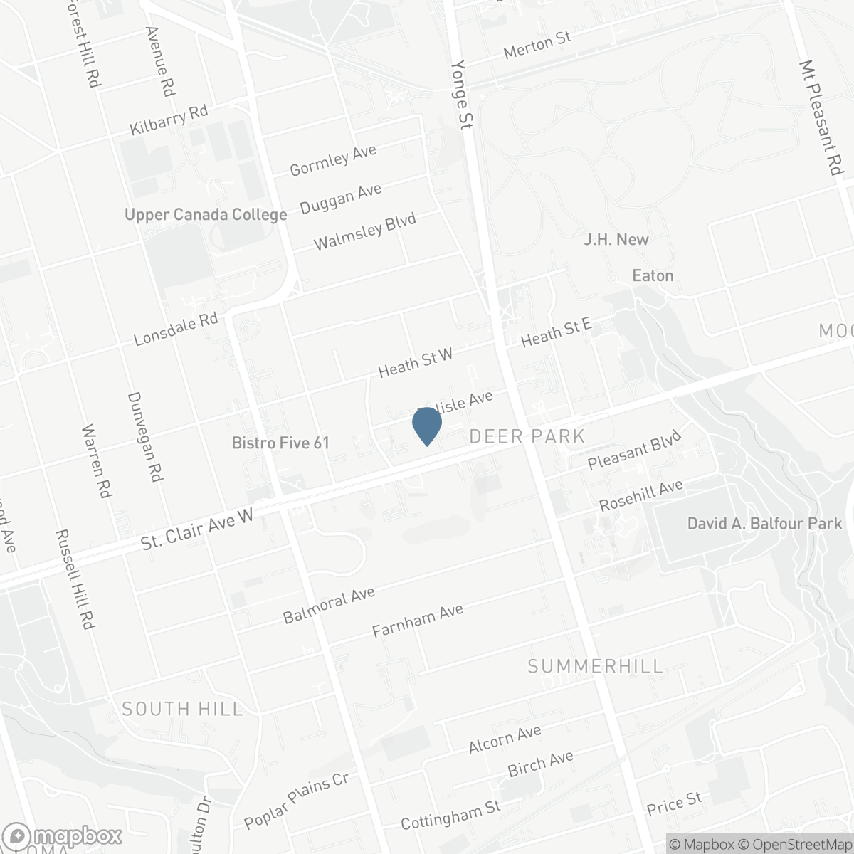 901 - 55 DELISLE AVENUE, Toronto, Ontario M4V 1S8